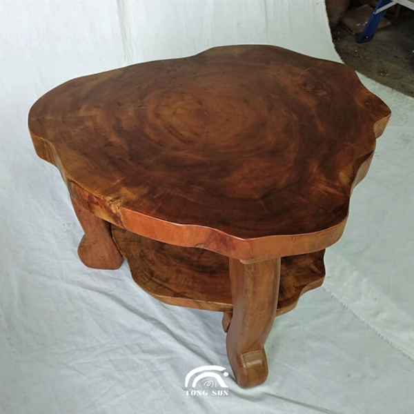 Natural Solid Wood Coffee Table Malaysia